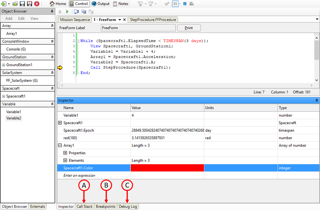 Debugger Inspector