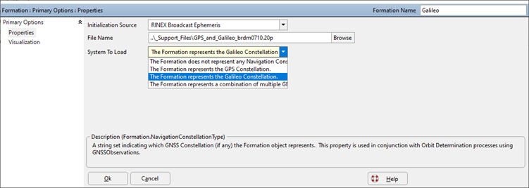 Formation initialized with RinexNavFile