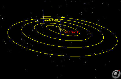 3D View of Spacecraft