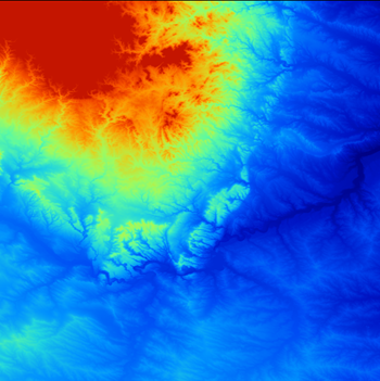 Raster Data for Mount Rushmore