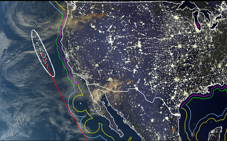 Add Coastlines and Custom Boarder