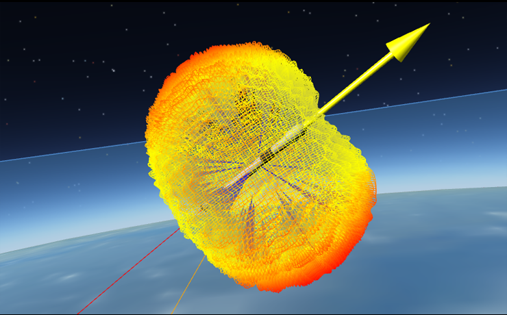 Visualize Antenna Gain Patterns