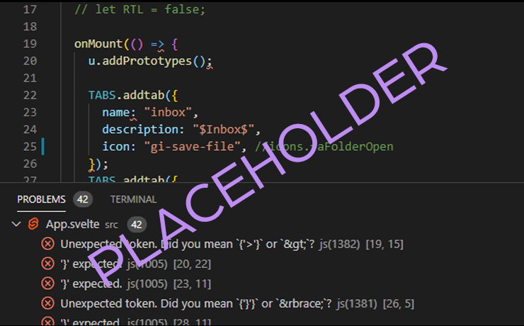 Scripting Placeholder